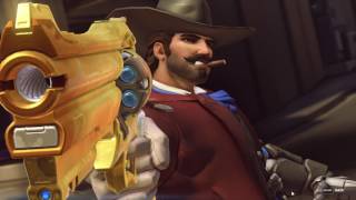 Overwatch McCree POTG - widow takedown and quad kill