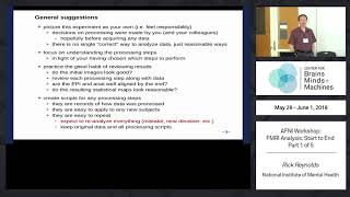 11 - FMRI Analysis: Start to End: Part 1 of 5