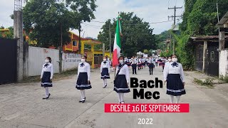 Mecapalapa Pantepec desfile 16 de septiembre 2022