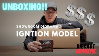 Ignition Model Showroom Diorama 1/64 UNBOXING!