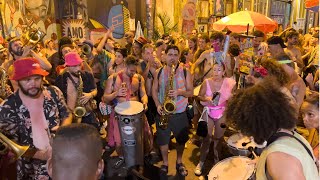 Pre-Carnival 2025 in Rio de Janeiro: Street Block in Lapa