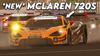 iRacing's NEW McLaren 720S GT3 - Rain x Spa