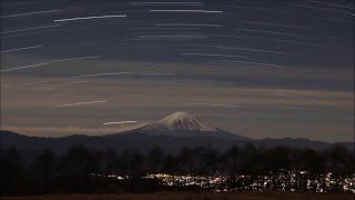 カノープスと富士山　2