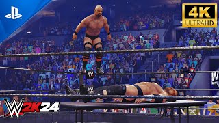 WWE 2K24 - “Stone Cold” Steve Austin vs Triple H  | Extreme Rules Match | PS5™ [4K60]