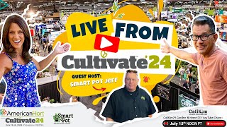 🍅LIVE: Cultivate Garden Show Tour with Guest Host Smart Pot Jeff \u0026 Giveaway! (REPLAY)