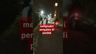 menghadiri pengajian di pondok#youtubeshort