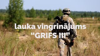 Zemessardzes 36. kaujas atbalsta bataljona organizētais vingrinājums “GRIFS III”