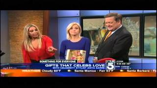 AZIAM Girlz Yoga Doll on KTLA 5 News