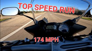 yamaha fz1 174 mph top speed