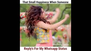 Happiness Whatsapp Status | Girls Whatsapp Status | Girls Reality | NiroDaicy editz |  #shorts