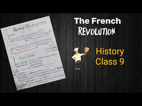 CBSE Class 9 History Chapter 1 ( The French Revolution ) || Notes & Fun ...