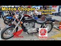 motos choper Honda Yamaha comparando precios