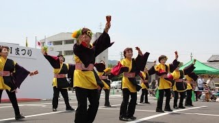 第2回佐伯・番匠YOSAKOIまつり　大分舞華軍団おかみさん倶楽部『人生街道まっしぐら』