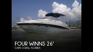 [SOLD] Used 2000 Four Winns 248 Vista in Cape Coral, Florida