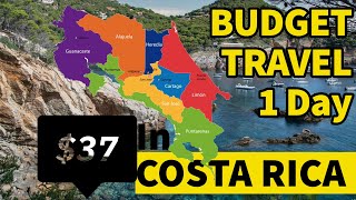 How To Use only $37 per day Budget COSTA RICA Travel