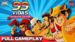 99 Vidas (PC)(2016) Full Gameplay in 4K / 60fps #RETRO GAMING INDIAN