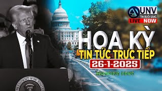 Tin tức trực tiếp buổi sáng ở mỹ 27-1-2025 | BREAKING NEWS | UNV Tin Buổi Sáng 【A5192】