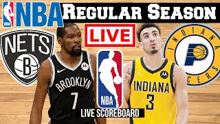 LIVE: BROOKLYN NETS vs INDIANA PACERS | SCOREBOARD | PLAY BY PLAY | BHORDZ TV