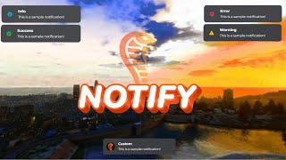 FiveM Notify Script | [STANDALONE]