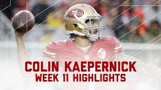 Colin Kaepernick's 2-TD Day! | Patriots vs. 49ers | NFL Week 11 Player Highlights