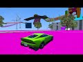 franklin tried huge block building bridge parkour ramp challenge gta 5 shinchan and chop