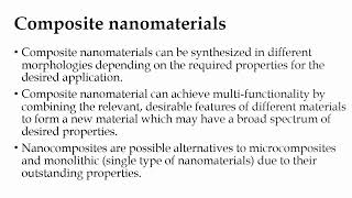Composite Nanomaterials