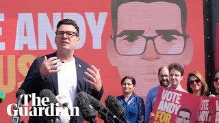 Andy Burnham launches his campaign for Makerfield by-election – watch live