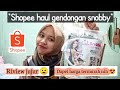 Shopee Haul + Riview Gendongan Samping Snobby