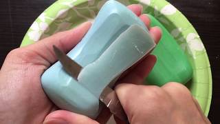 ASMR SATISFYING RELAXING SOUND SOAP PEEL