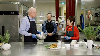 Baking Anzac biscuits and talking about the Anzac legacy