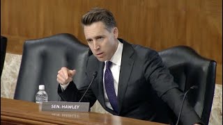 Hawley Grills Biden Energy Dept. Officials On Pay-to-Play Speaking Events, Insider Stock Trading