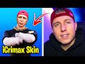 7 YouTuber mit EIGENEM FORTNITE SKIN! (iCrimax, Standart Skill..)