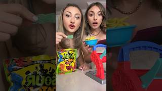 Candy vs sister only eat the sweets! 😳🍭 #challenge #candy