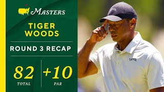 2024 Masters Round 3 Recap: Tiger Woods finishes +10 (82) | CBS Sports