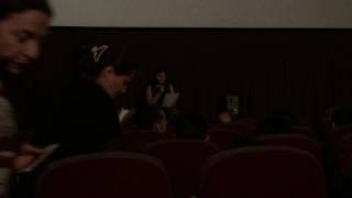 Powerful Armenian genocide speech at Angela Ryan's movie premier