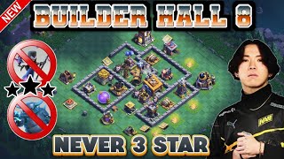 🔥UNBEATEN🔥BUILDER HALL 8 || BEST BH8 BASE WITH LINK + REPLAY || TOP10 BH 8 BASE UPDATE