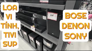 Sub, loa vi tính, loa tivi giá siêu hợp lí. BOSE, DENON, SONY, PIONEER. Đồ cũ Nhật Bản