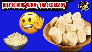 வாழைப்பழத்தில் இப்படி செய்யலாமே சுவையோ சுவை😋 | Banana Recipes | Appam recipes| Sweet Snacks Recipes