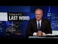 lawrence’s last word president donald trump and god the last word msnbc