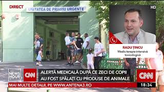 Alertă medicală după ce zeci de copii au fost spălaţi cu produse de animale