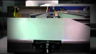 PV Glass Panel Conveyor Transfers in 2 directions