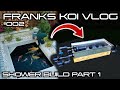 INSTALLING A HUGE CUSTOM BAKKI SHOWER | THE ULTIMATE KOI POND FILTER | FRANKS KOI VLOG #002