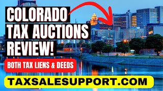 Colorado Tax Sale Tutorial: How to Invest in Tax Liens & Deeds? Live Auction Review