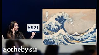 New Auction Record Set for Iconic Japanese Print 