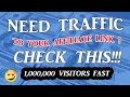 Traffic Academy Training, How To Get 1,000,000 Visitors To Your Affiliate Link