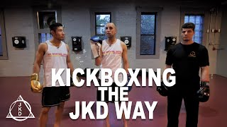 Kickboxing the JKD Way | Demo with Jeff Chan and Sifu James