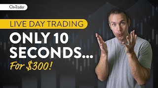[LIVE] Day Trading | $300 in Under 10 Seconds!