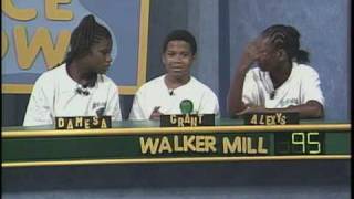 2009-2010 Science Bowl: E.E. Just MS v Walker Mill MS