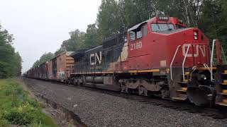 Amazing K5LLA echoes! CN M340 with a nice consist