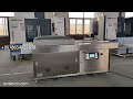 Inline vacuum packaging machine for pork, beef, ribs, chicken, cheese, fish